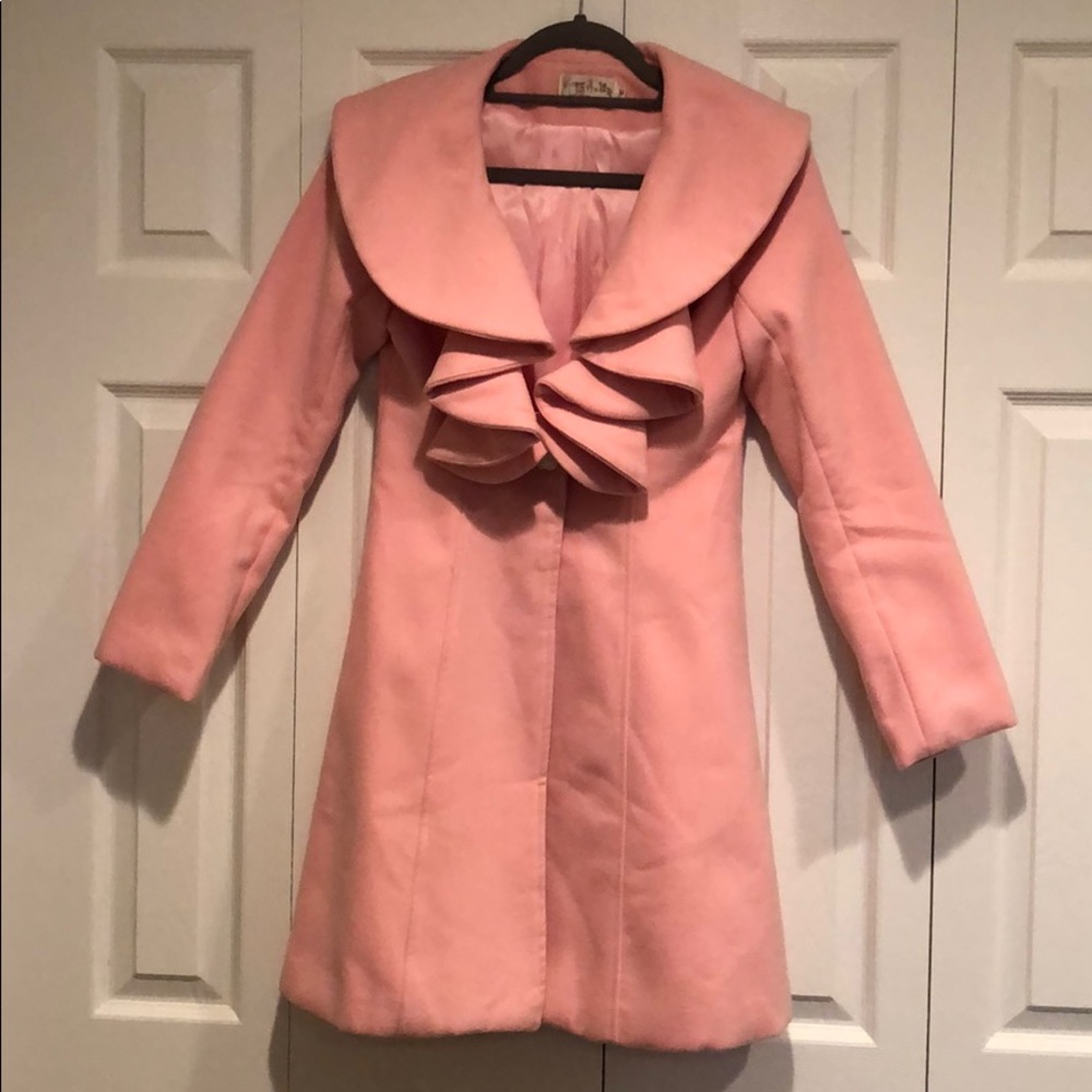 Pink winter jacket